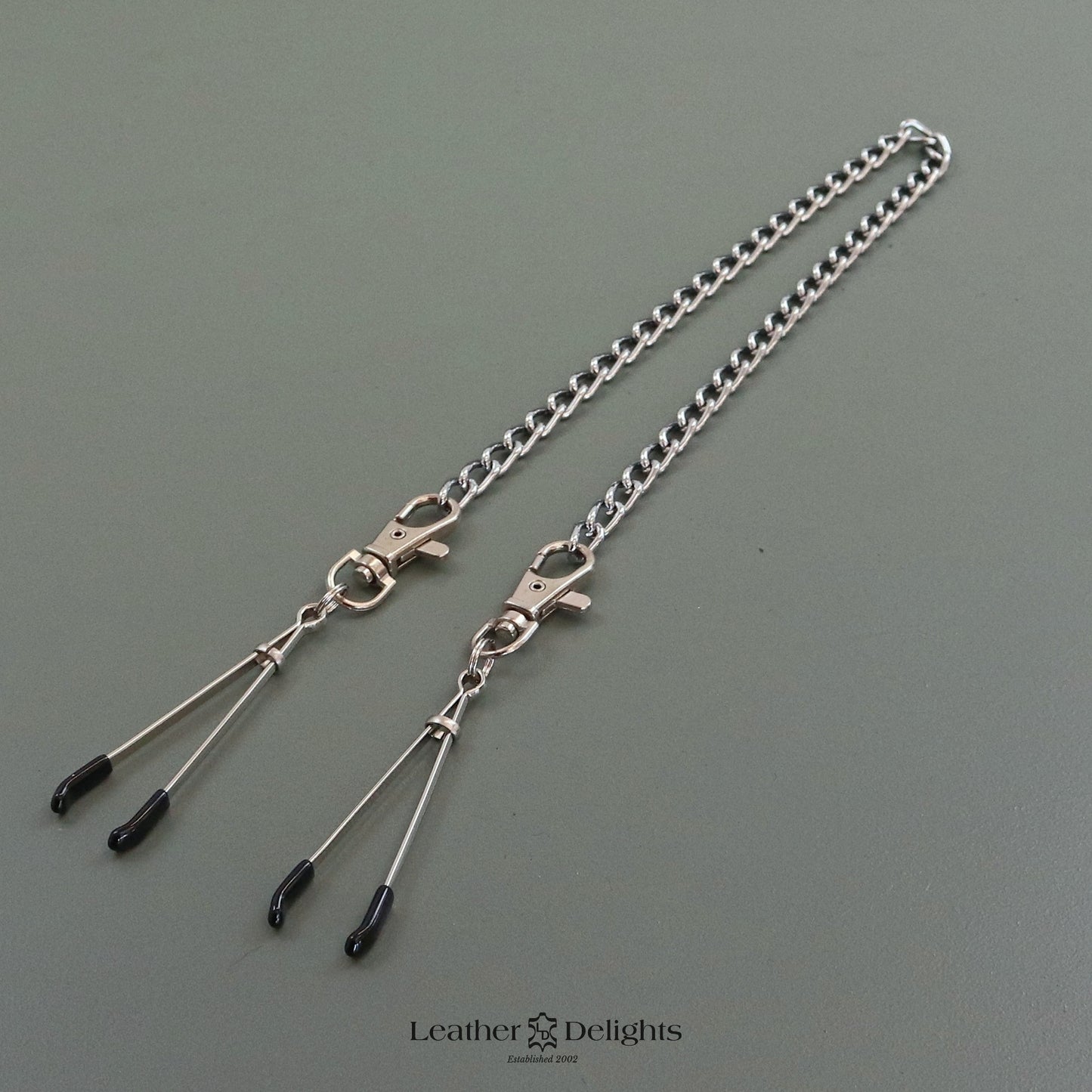 Tweezer Clamps with Chain