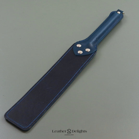 Punishment Paddle - Midnight Blue Leather