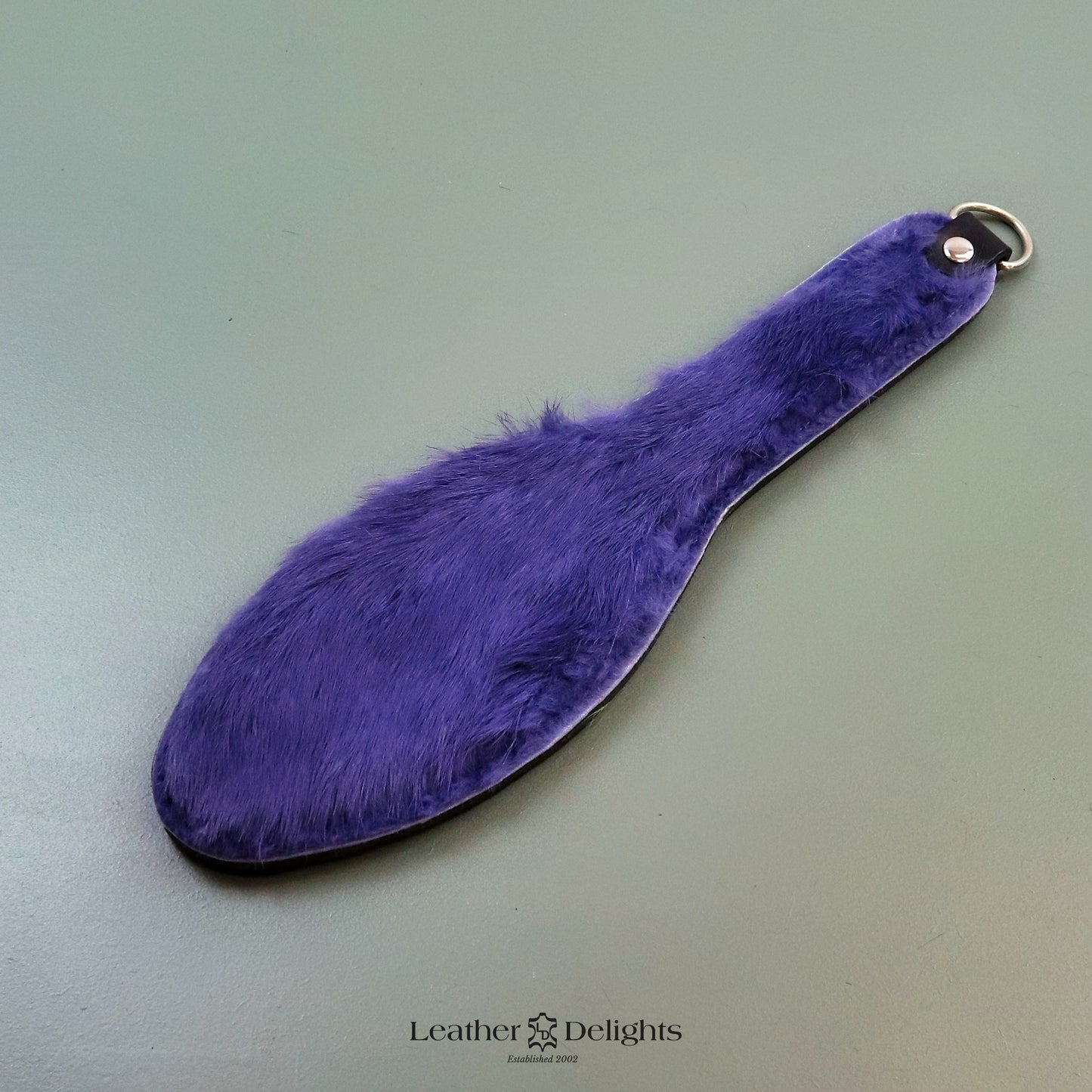 Shoe Sole - Leather & Rabbit Fur