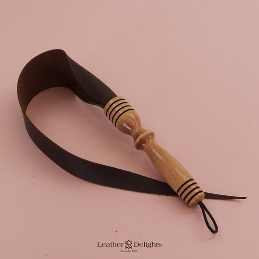 Soft Brown Leather Dragon Tail