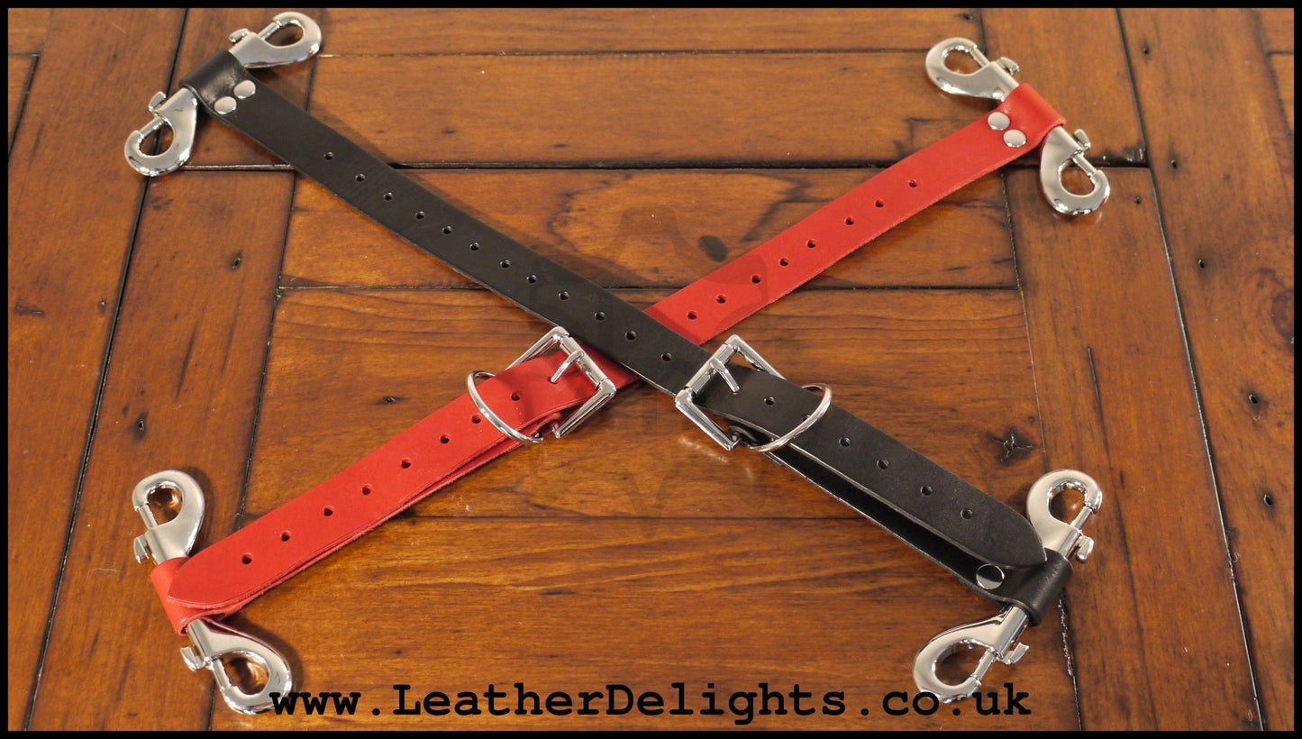 Adjustable Hog Tie Strap - Leather Delights