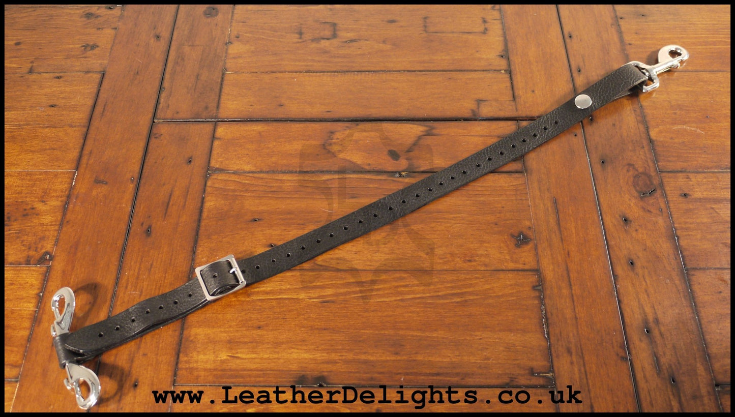 Collar to Cuffs Adjustable Tie - Leather Delights