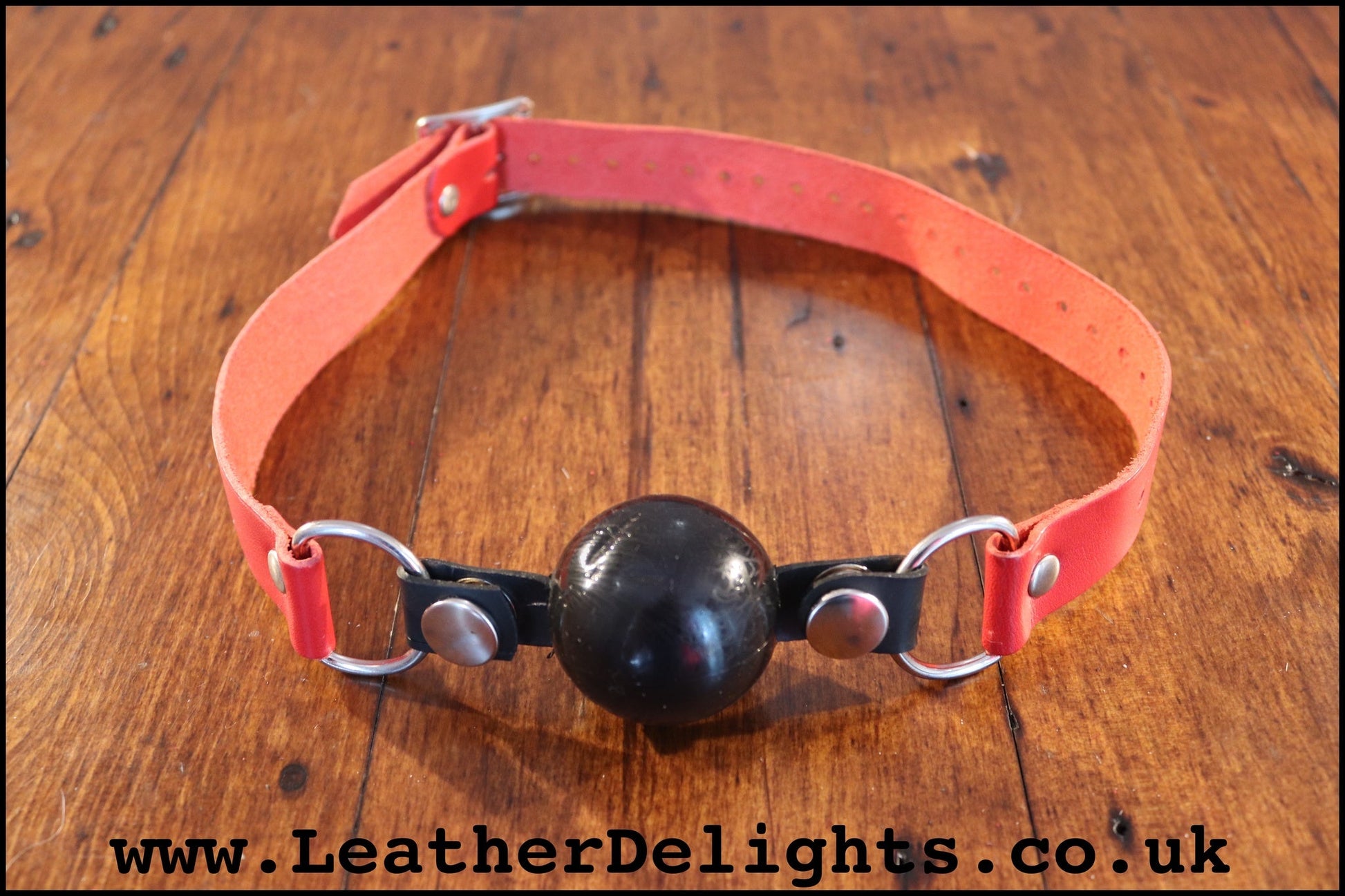 Hard Silicone Ball Gag - Leather Delights