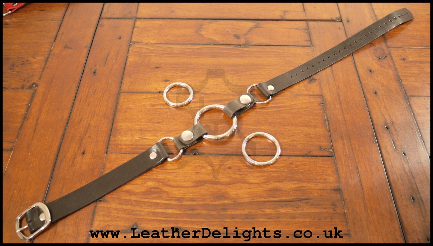 Ring Gag Set - Leather Delights